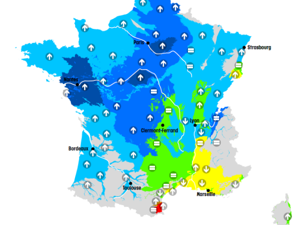 Situation très satisfaisante des nappes souterraines 