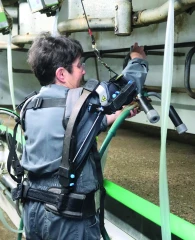 Exosquelette : gagner en confort au moment de la traite