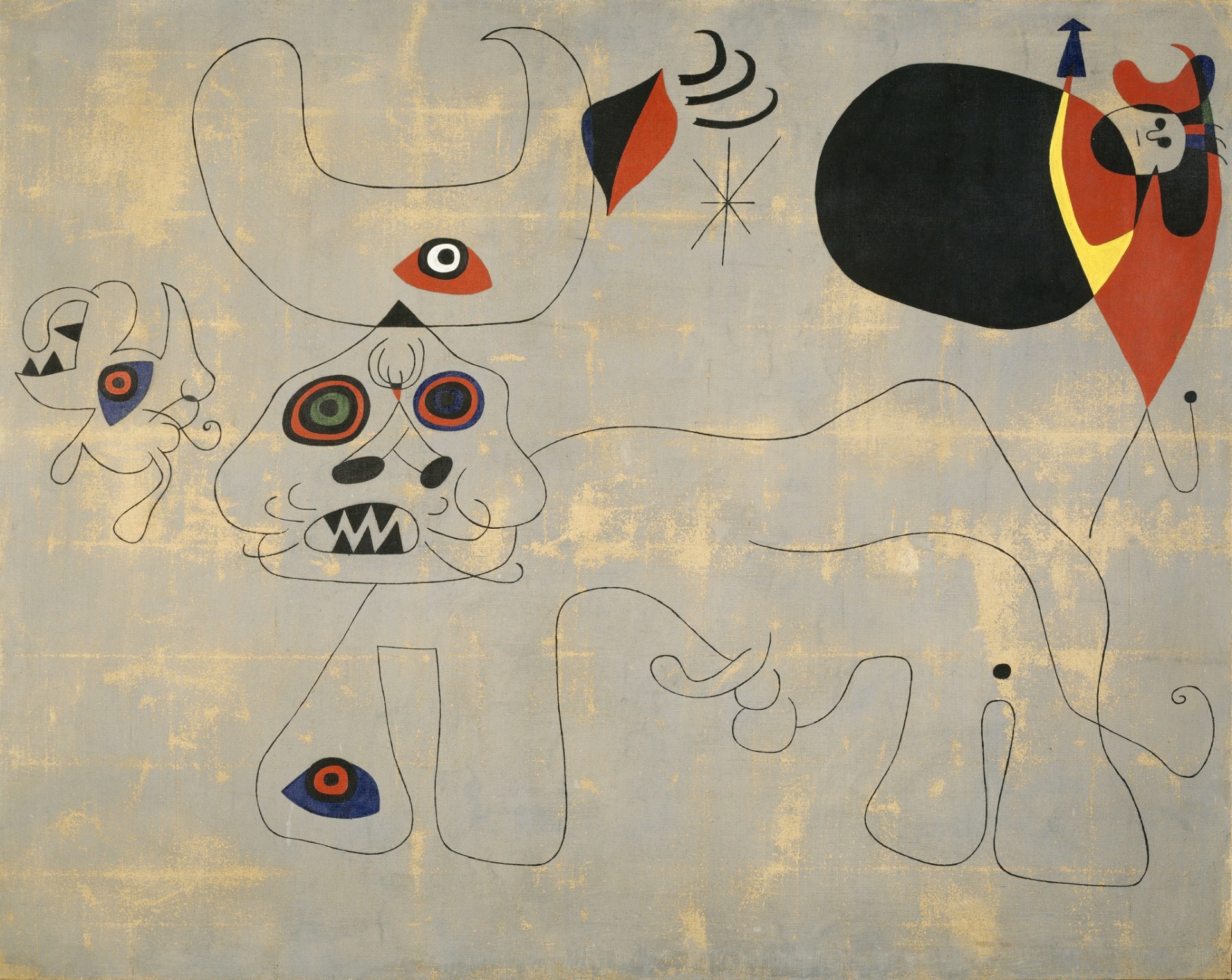 130 œuvres de Miró exposées  au musée de Grenoble 