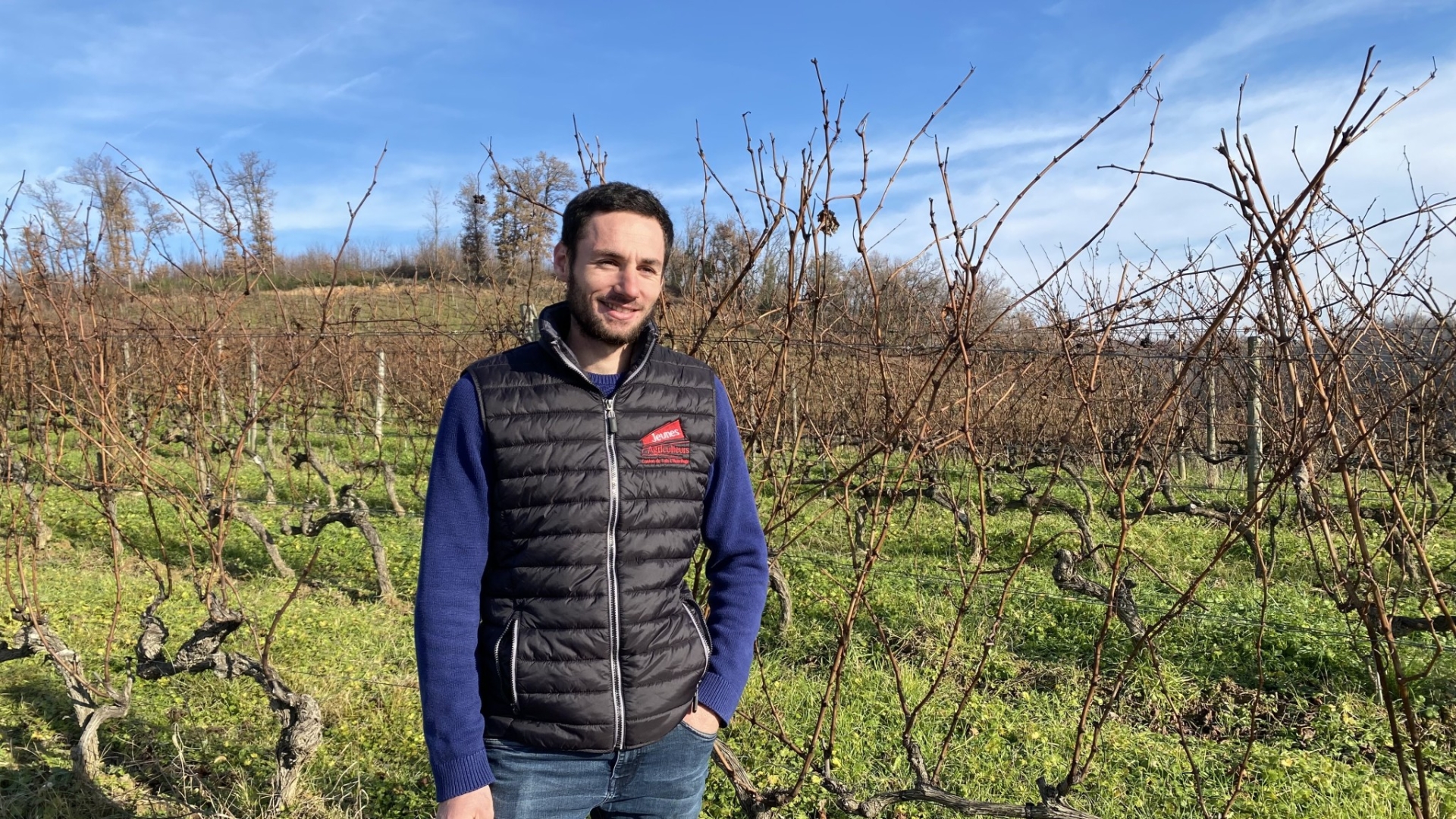 Un jeune vigneron confronté au prix élevé du foncier