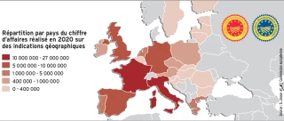 La France et l'Italie, championnes des IG